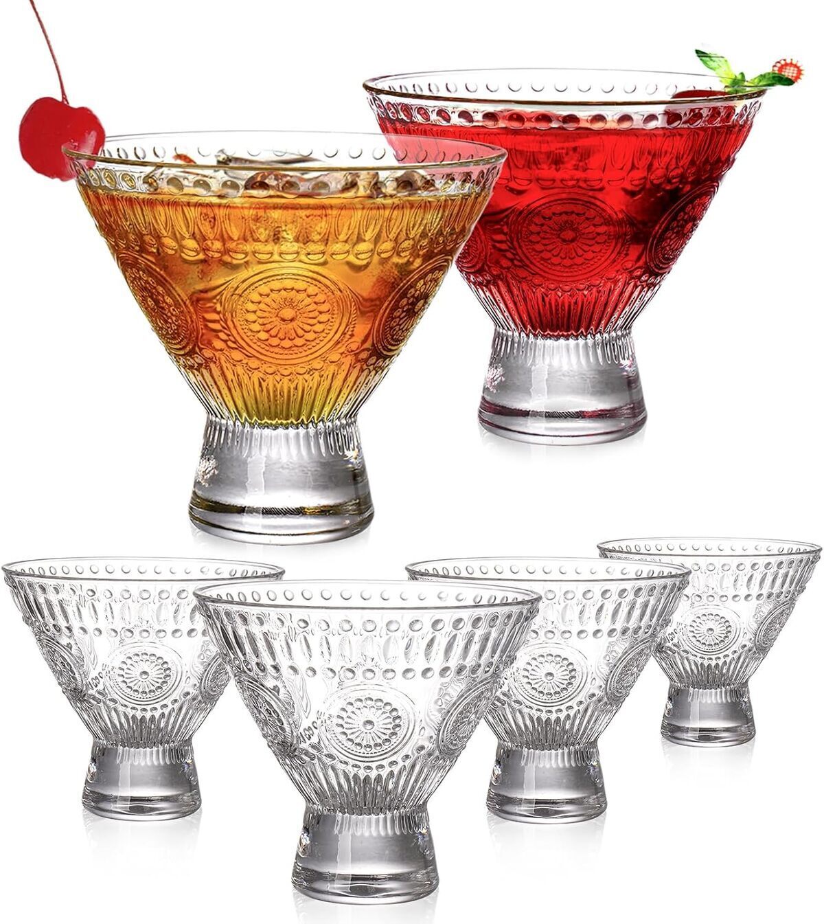 Avis sur les verres à martini sans pied Kingrol